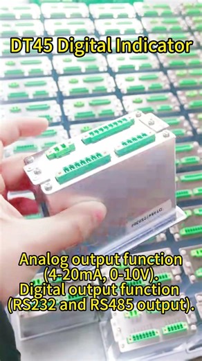 The DT45 is a small weight transmitter #Weighttransmitter #loadcell #digitalindicator #transmitter