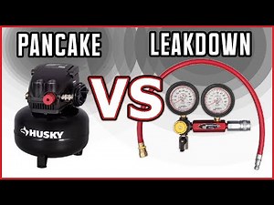 Pancake Compressor VS Leak Down Test, will it work???