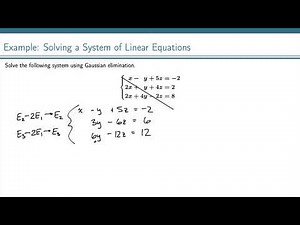 Example: Gaussian Elimination (3)