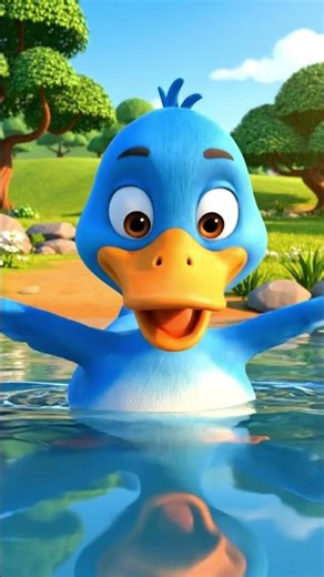 Three Little Ducks#3danimation #dogandduck #travelshorts #cartoon #funny#shortvideo