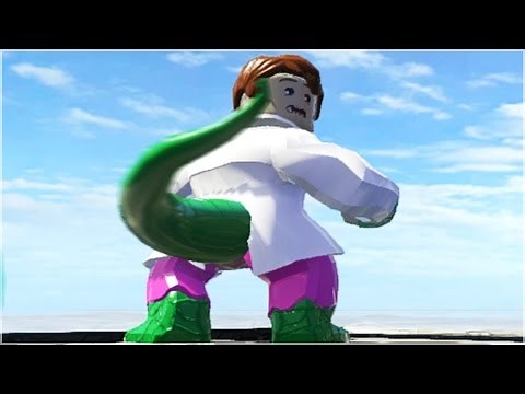 CURT CONNORS TRANSFORMATION INTO LIZARD!!! LEGO Marvel Super Heroes