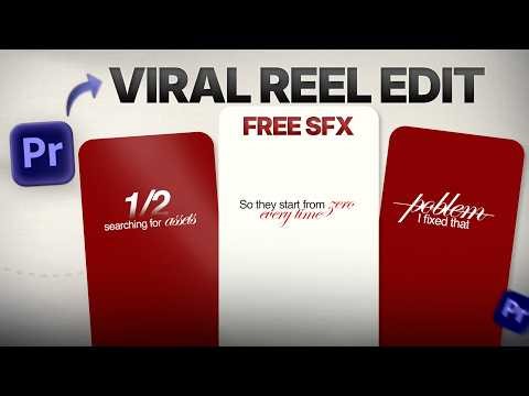 Viral Reel Tutorial in Premiere Pro | Instagram Reels 2026