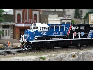 ScaleTrains Pride in Service CSX #3194 GE ES44 GEVO Locomotive DCC & LOKSound Our Law Enforcement