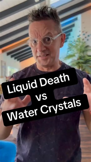 6.3K views · 12 reactions | Liquid Death vs Water crystals and in the middle one big con artist Masaru Emoto. #water #liquiddeath #martinriese #watersommelier | Martin Riese | Facebook