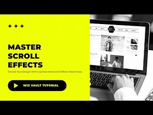 Exploring every Wix Studio Scroll Effect tutorial