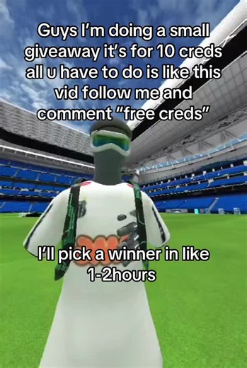 Js comment “free creds” I’ll give the creds tmr #vrfs #vr #fyp #giveaway #blowthisup this is for real btw IM NOT USING THIS FOR LIKES AND FOLLOWS AND COMMENTS THIS IS A FOR FRAL GIVEAWAY @𝓜𝓽𝔁. 𝓙𝓪𝓲𝓭𝓮𝓷🇲🇽🚀🪄💫 @5⭐_santi @duckyvr33
