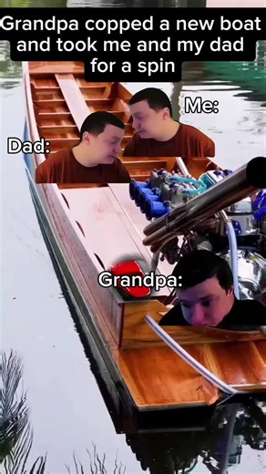 Grandpa's New Boat Adventure