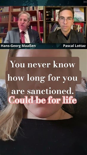 Sanctioned for how long? #sanctioned #geopolitics #Europe #europeans