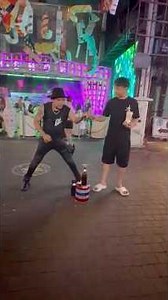 Bro Was NOT Ready For This ... 💀🪄 pattaya walking street #streetmagic #shorts