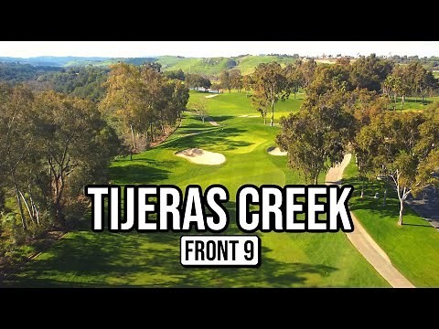 We were 4 UNDER PAR thru 3 Holes !?! | Tijeras Creek FRONT 9 with Hole Flyovers