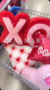 Hold up! These Valentine’s pillows at Walmart are so adorable! 💘✨ Comment COZY if you’re obsessed like me! #walmarthome #valentinedecor #WalmartFinds #AffordableHomeDecor #newatwalmart #Walmartfavs | Walmart Favs