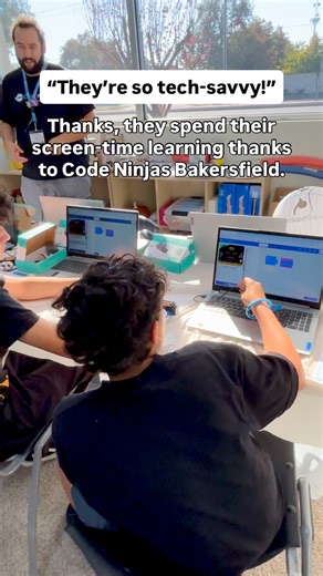 Upgrading their scroll to ➡️ skills 💡 Understanding tech is the first step toward developing & leading it in the future 🚀 We’re giving the next generation of innovators the tools they need to succeed with our weekly coding programs! From typing & basic computer functionality, to coding games & robots, these essential skills are the building blocks to limitless possibilities 🌟 Set them up for success with a 🆓 session! https://www.codeninjas.com/ca-bakersfield-brimhall/schedule-tour #Empowerin