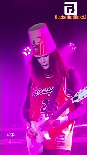 Buckethead Clucks like a Chicken with his guitar! "Gory Head Stump" #buckethead #funk #kfc #cluck