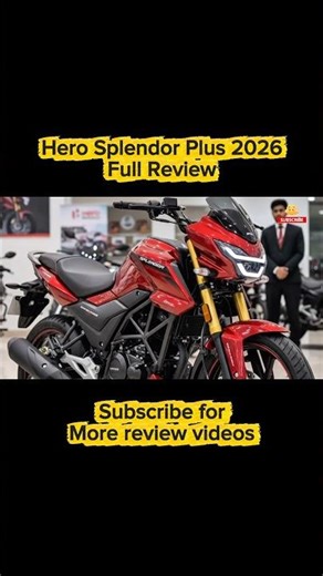 New Hero Splendor Plus 2026 | Mileage, Features, Price & Full Review 🔥
