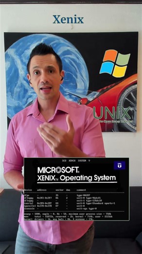 🖥️ XENIX: Microsoft's UNIX Operating System 😮 😮 😮
