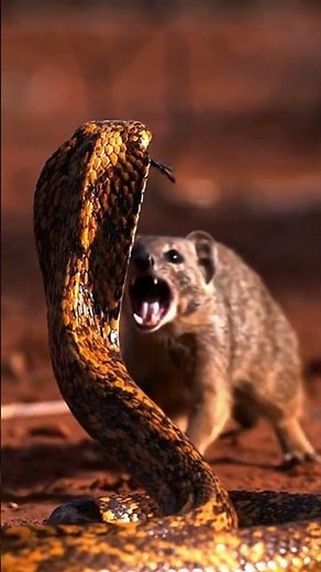 Ferocious Battle: Mongoose Takes On the Snake