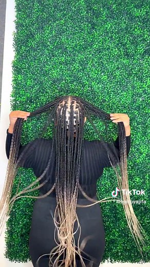 Ombre Blonde Knotless Box Braids Guide