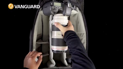 VANGUARD VEO Adaptor R48 Camera Backpack, Gray