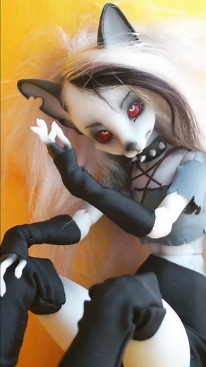 Loona helluva boss bjd doll furry