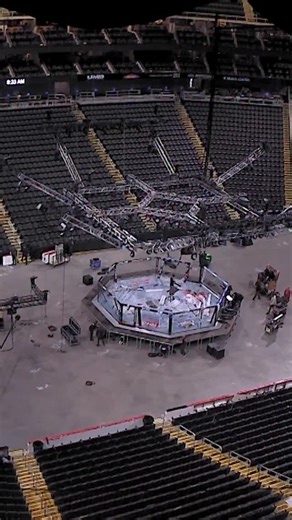 624K views · 102 reactions | From the Octagon to the Squared Circle, see what it takes to flip an arena from UFC to WWE!  Catch all the action at MSG starting this weekend! | TKO | Facebook