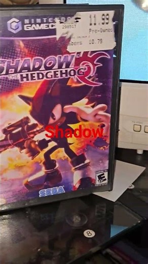 gamecube shadow the hedgehog