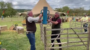 18K views · 1.4K reactions | Farmers Rob and Dave are in their best clothes ready for tonight’s show - but that doesn’t stop them getting stuck in when some more pens are needed. Less than two hours to go before #summeronthefarmlive is on - will you be tuning in to Channel 5 at 8pm? | Cannon Hall Farm | Facebook
