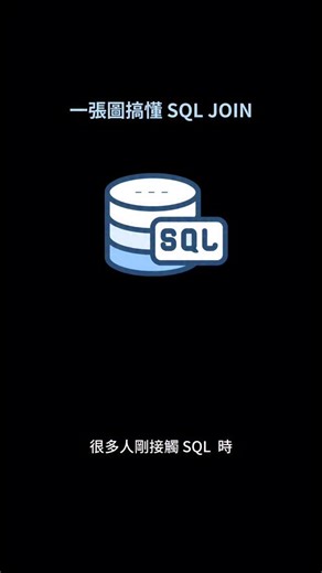 ExplainThis｜前端、後端、AI 精選內容 on Instagram: "一張圖搞懂 SQL JOIN，留言「join」就傳圖文好讀版給你～"