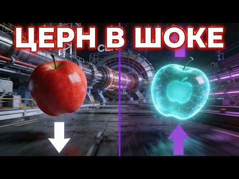 ЦЕРН обнаружил то, чего не ожидал никто: антивещество и гравитация.