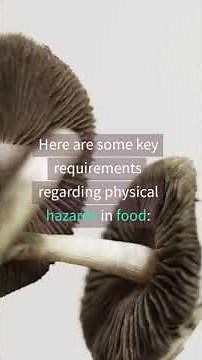 Understanding Physical Hazards in Food & ServSafe Certification