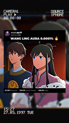 Wang Ling Aura 0.001% 🔥💀 | The Daily Life Of Immortal King |