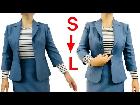 ⛔️Perfect sewing technique to extend a Vest from size S to size L