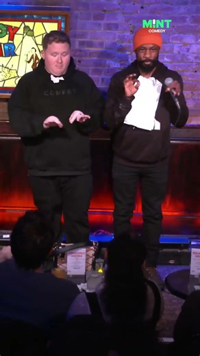 Fine dining 🍽️ @BrendanSagalow @comedycellarclips #standupcomedy