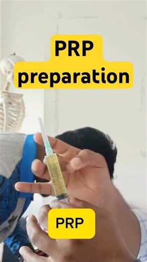 PRP preparation