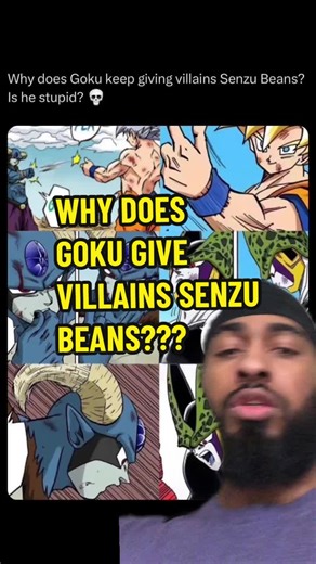 Why Goku Gives Villains Senzu Beans in Dragon Ball