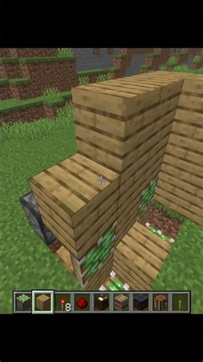How to Make a Fast Block Swapper in Minecraft #shortsminecraft #minecrafttutorial #minecraftswapper