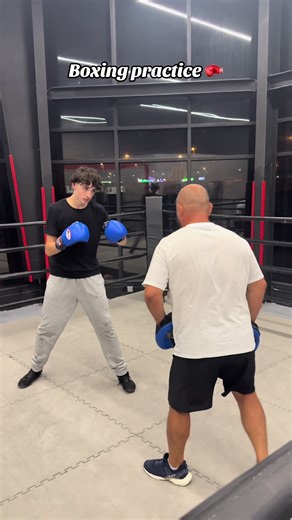 Intense Boxing Practice for Skills Improvement