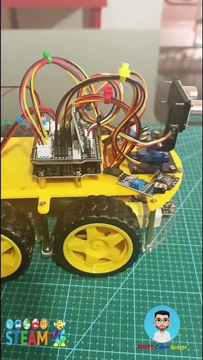 Smart Car LAFVIN 4WD v2 #maestro #educacion #robot #aprendizaje #robotics #arduino #3dprinting #3d