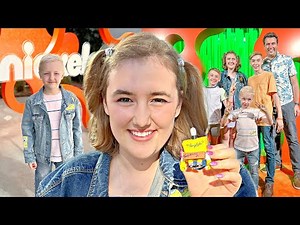 Nickelodeon Studios Tour: Singing w/ Spongebob, Making TikToks, SLIME & Spaghetti Ice Cream!