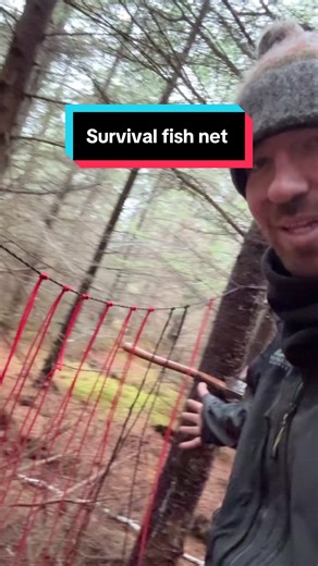 How to Make a Survival Fishing Net
