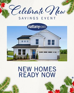 Take advantage of exclusive pricing and financial incentives on Mattamy quick move-in homes. Enjoy energy-efficient features, modern designs, and exceptional quality! Visit the link in bio to find your dream home for the holidays 🏡 | Mattamy Homes USA