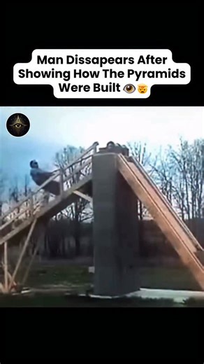 Conspiracypeak | They told you it took thousands of slaves and ramps. But a man with a simple wooden device proved it could be done by one person—and then... | Instagram