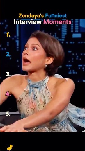Zendaya’s Funniest Interview Moments #zendaya #tomholland #funny