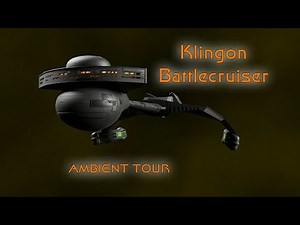 Klingon Battle Cruiser from Star Trek Ambient Tour