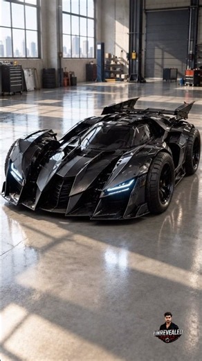 Batman Car Transformation 🤯 #miniatureworld #batman