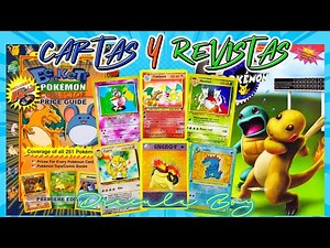 Cartas Tcg Bootleg y Revistas Beckett Pokemon Colector Vintage