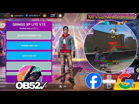🔥 OB52 FREE FIRE MOD MENU 🔥 UNLIMITED DIAMOND HACK ⚡ FF MOD MENU APK 2025 🛑🔥