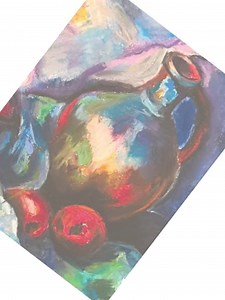 Printable Pastel Still Life Drawing, Minimalist Digital Download, Wall Decor Art - Etsy UK