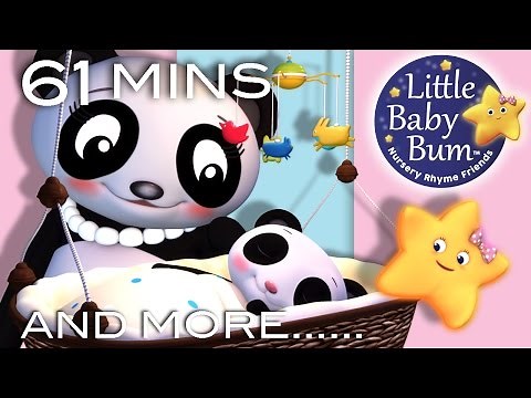 Rock A Bye Baby | 1 Hour of LittleBabyBum - Nursery Rhymes for Babies! ABCs and 123s