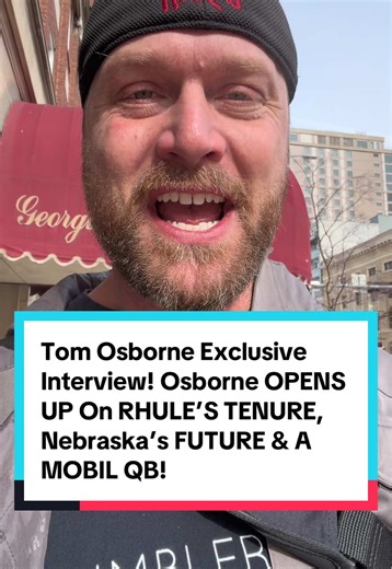 Tom Osborne Discusses Nebraska's Future and QB Development