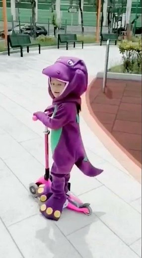 Cute Barney Costume